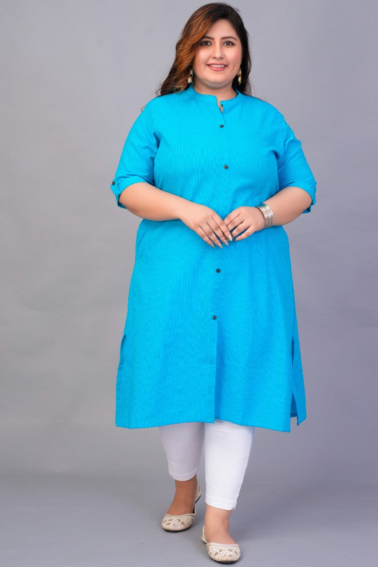 Aqua A-Line Kurti