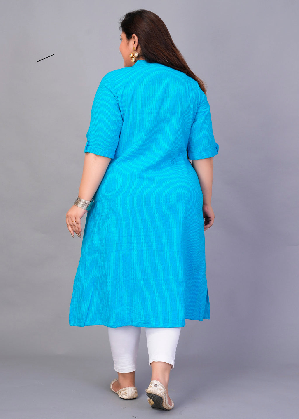 Aqua A-Line Kurti