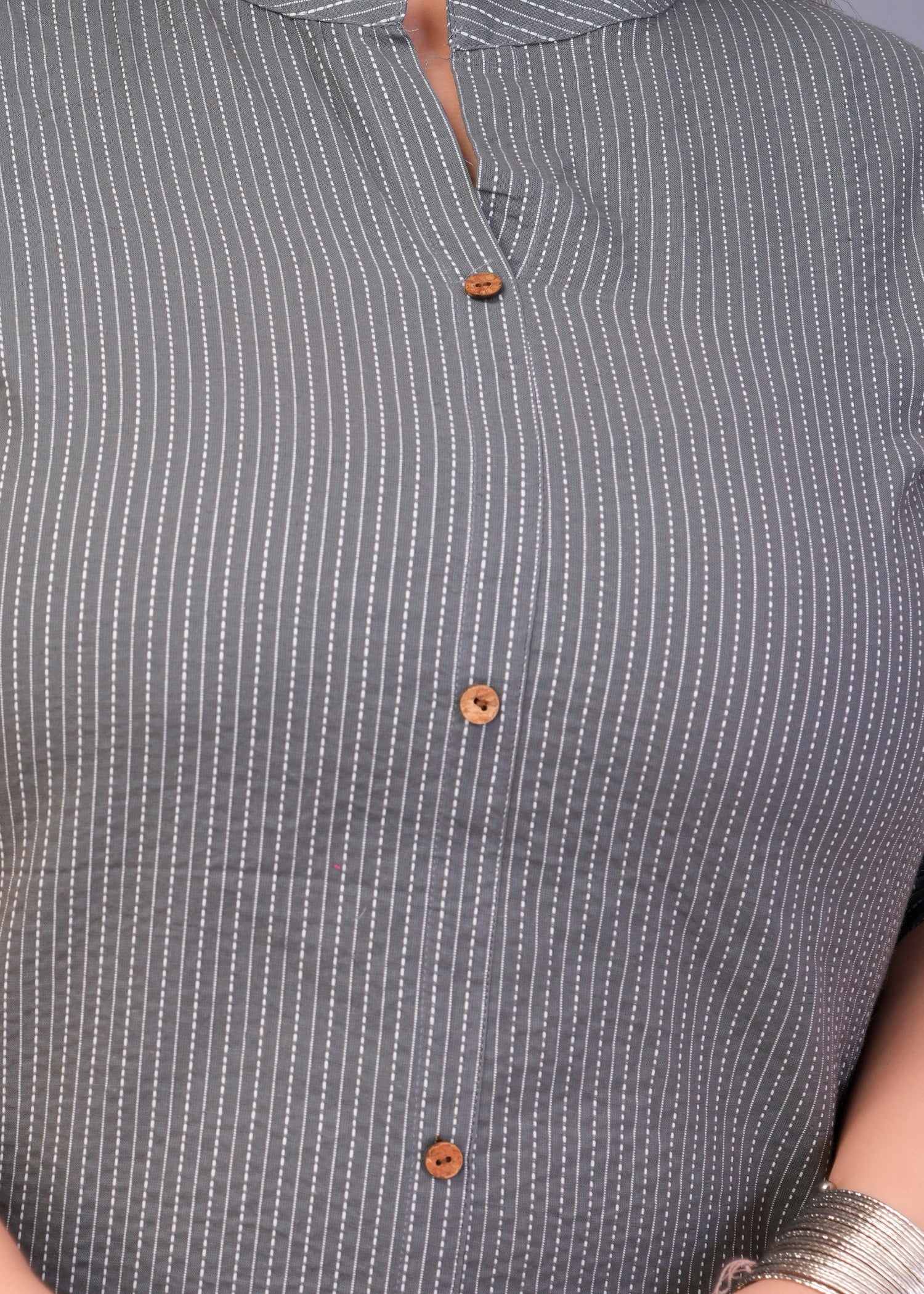 Silver Streak A-Line kurti