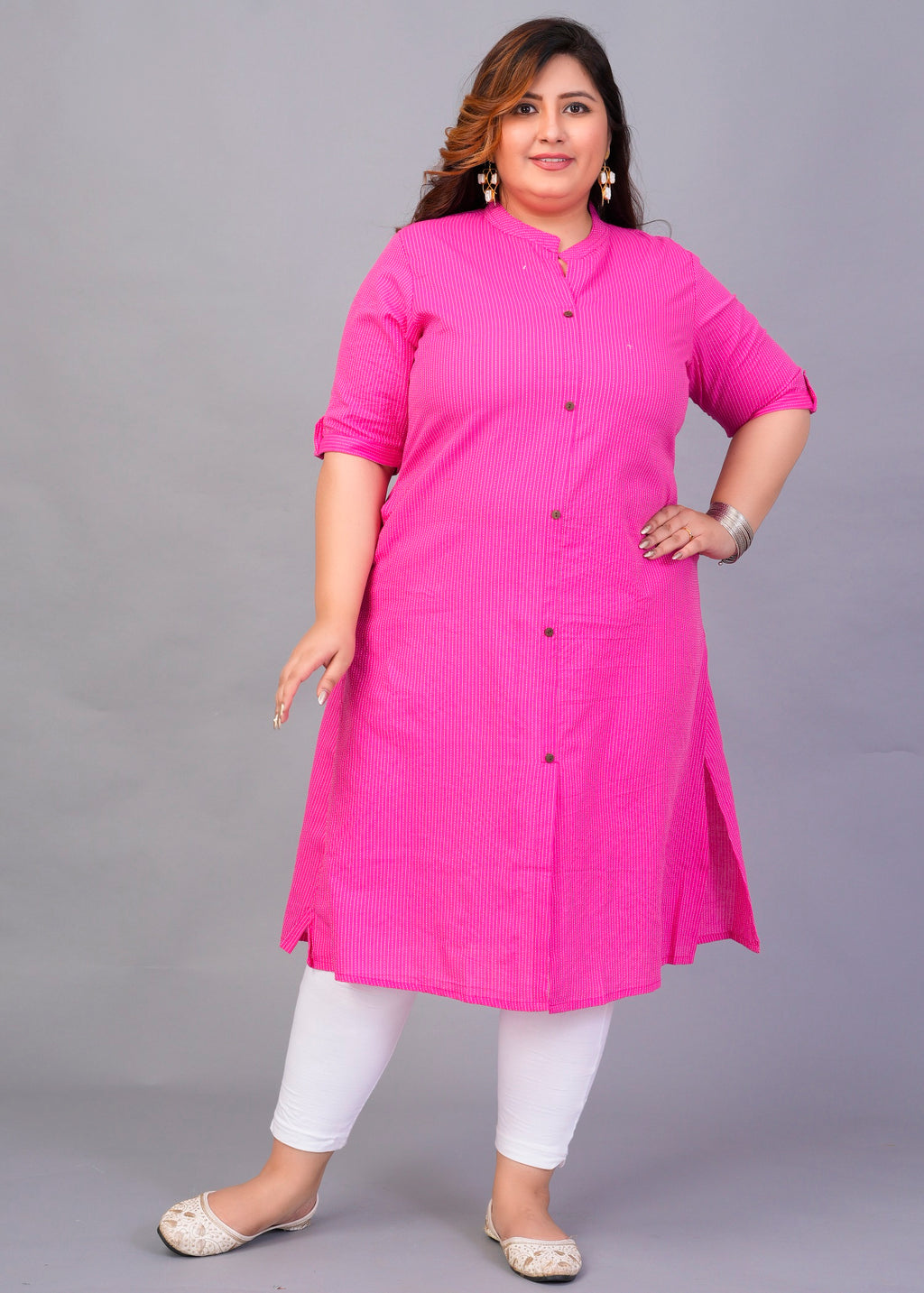 Berry Blast A-line kurti