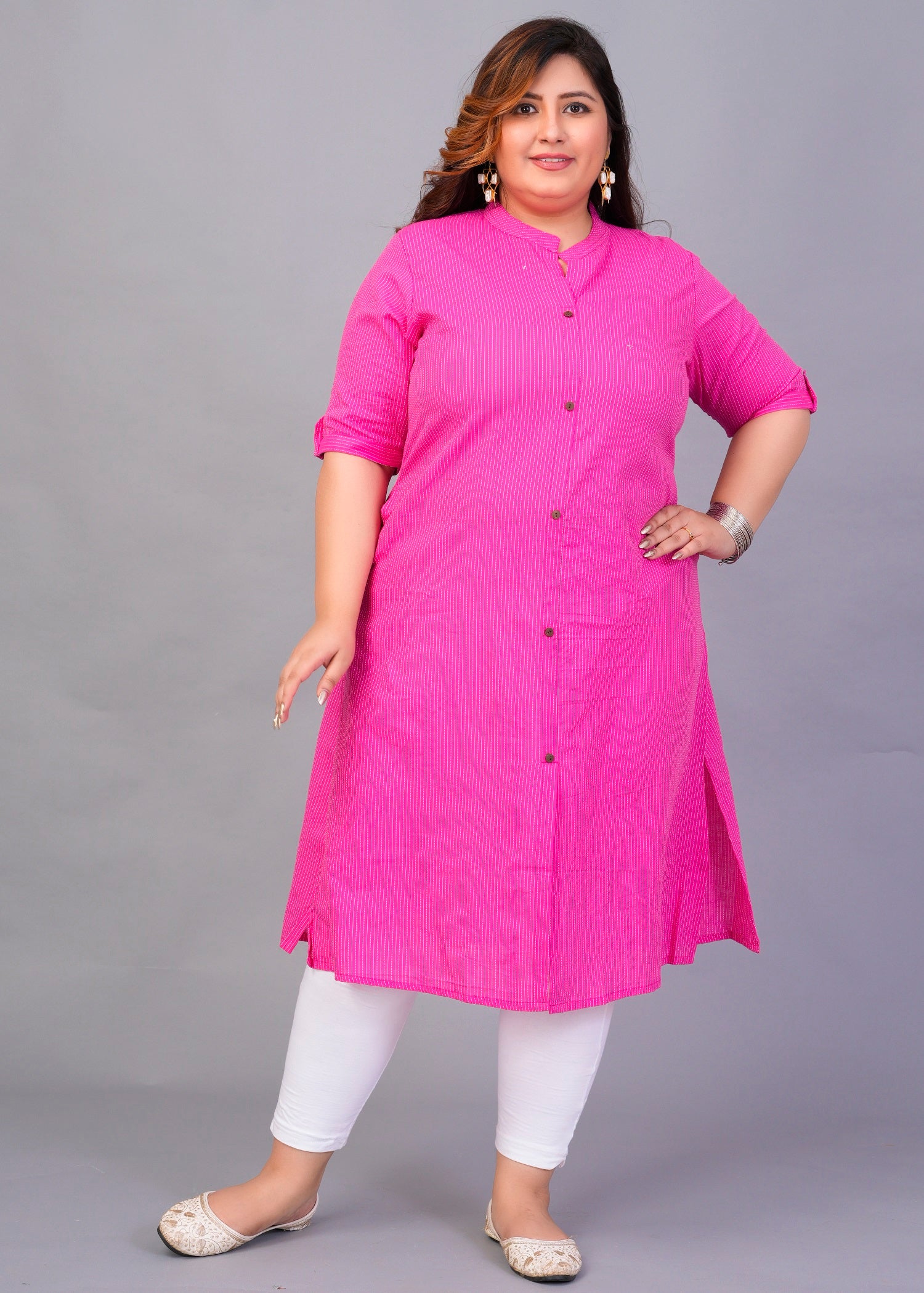 Berry Blast A-line kurti