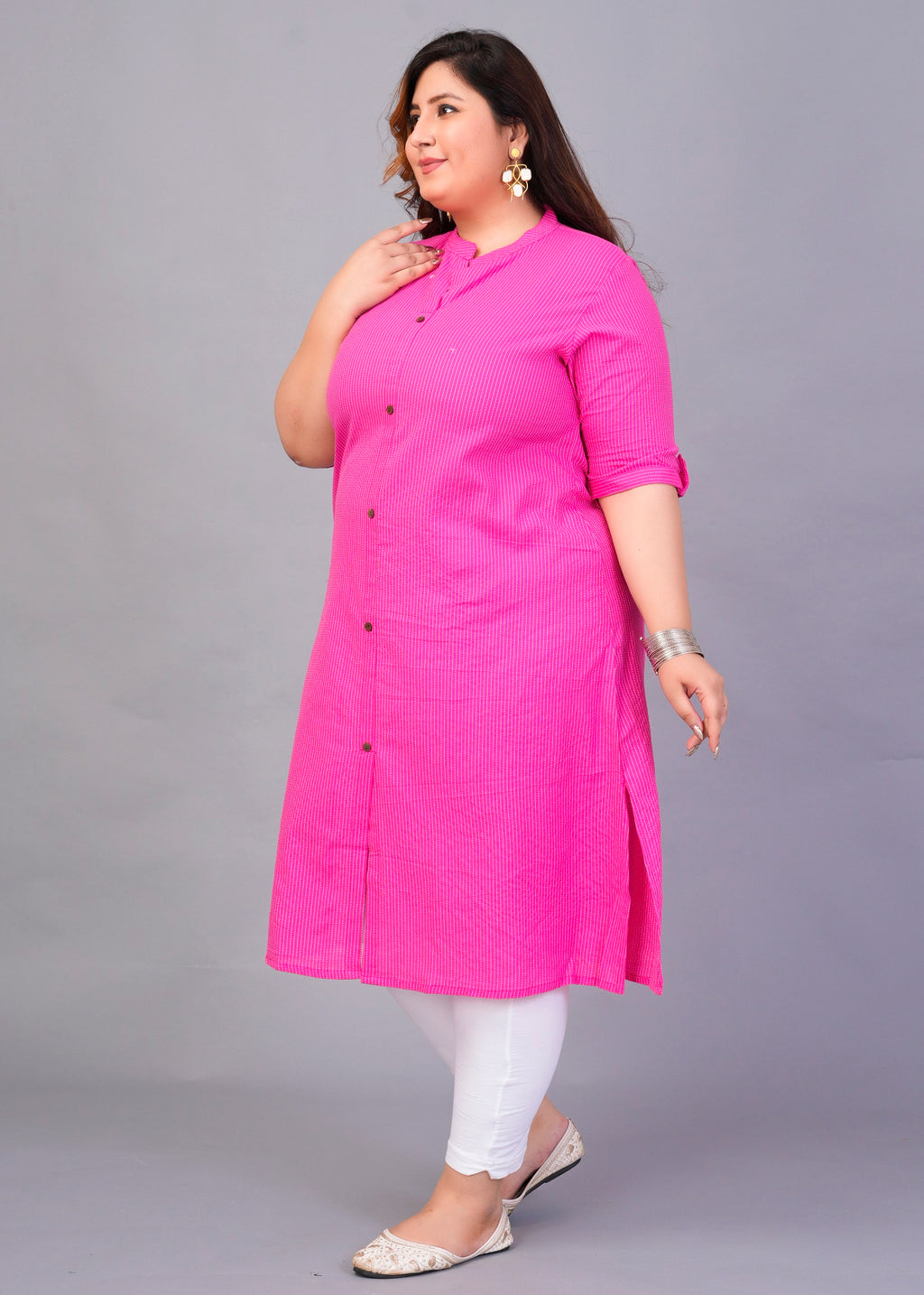 Berry Blast A-line kurti