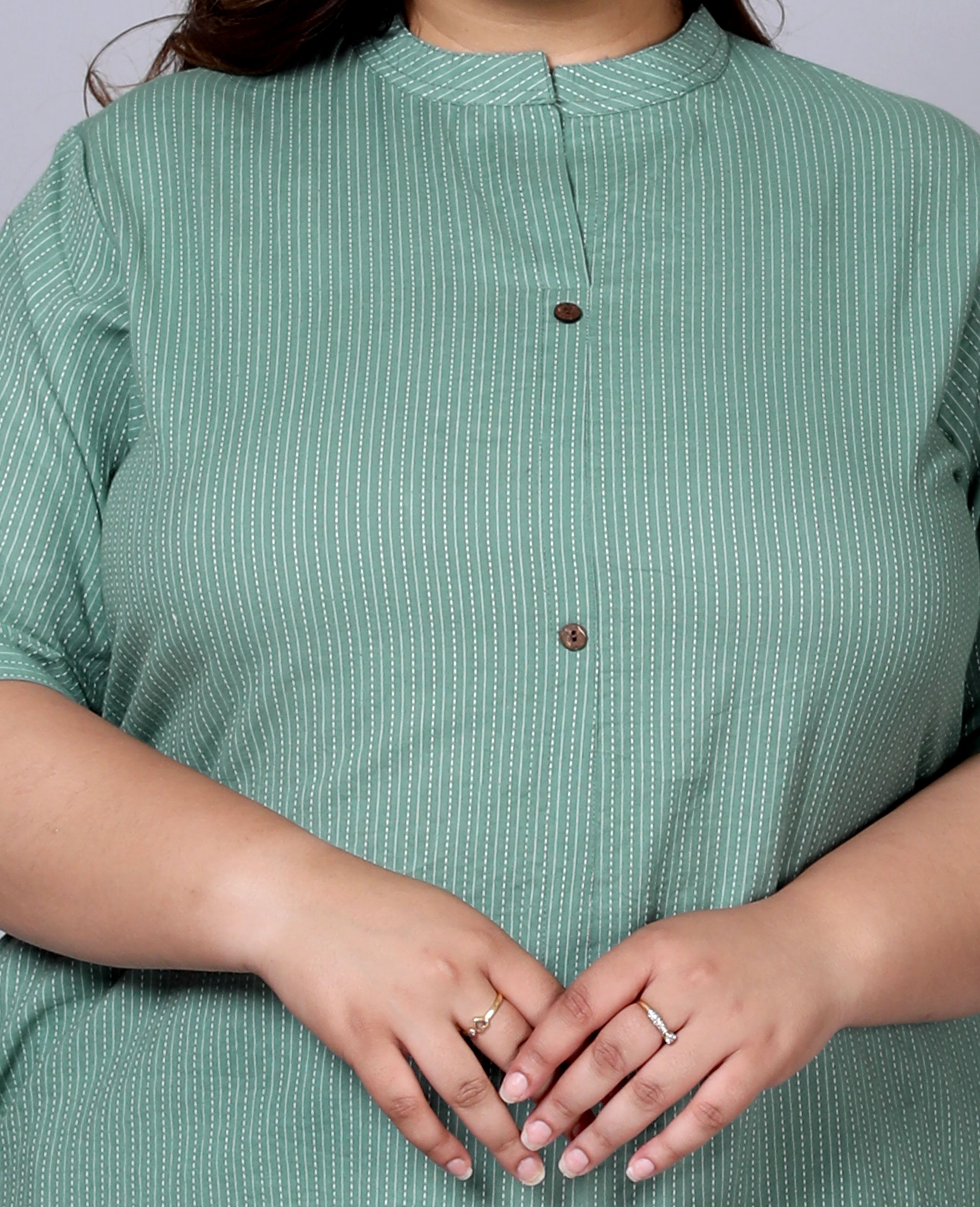 Mint Stripe Co-ord Set