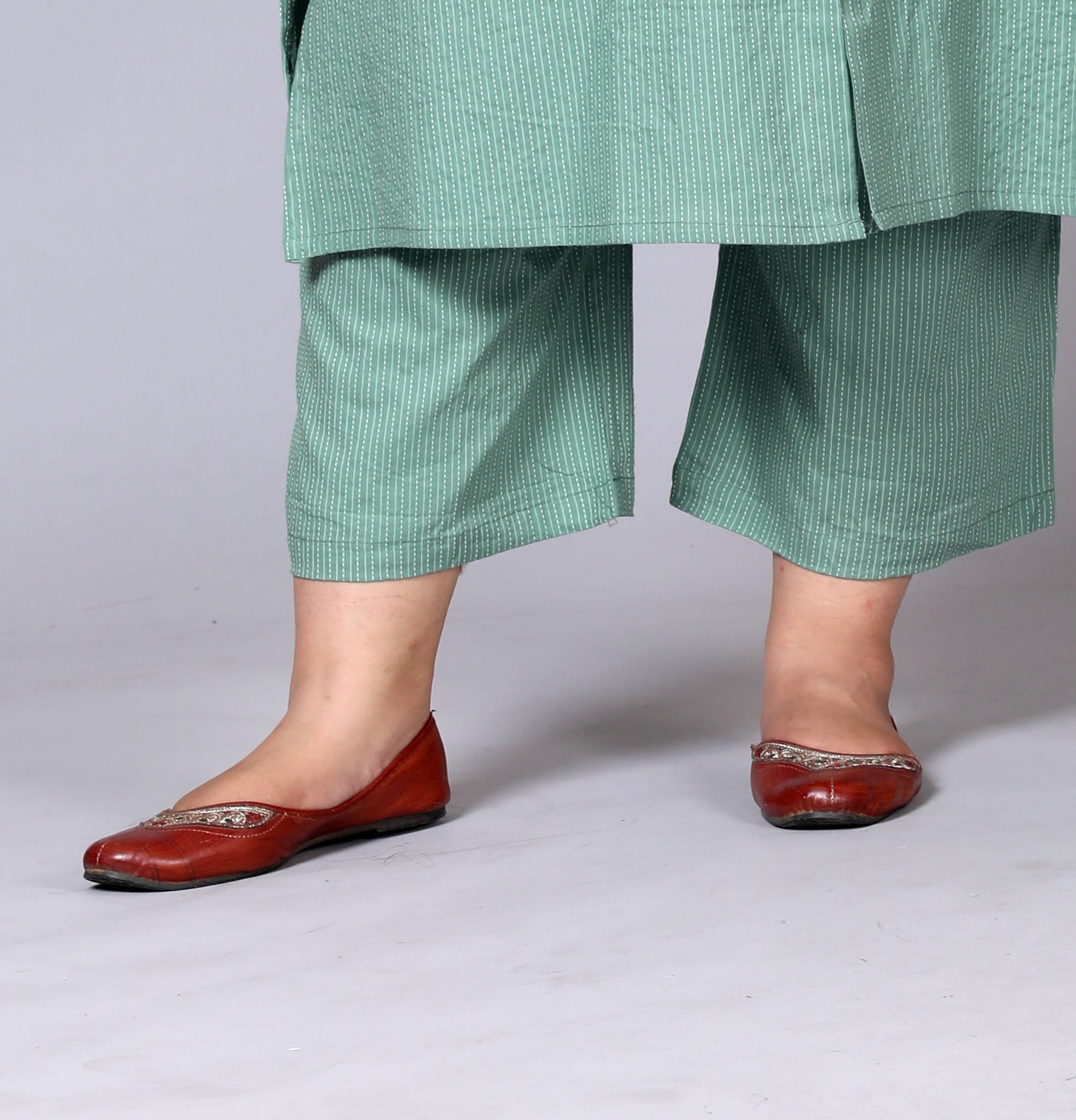 Mint Stripe Co-ord Set