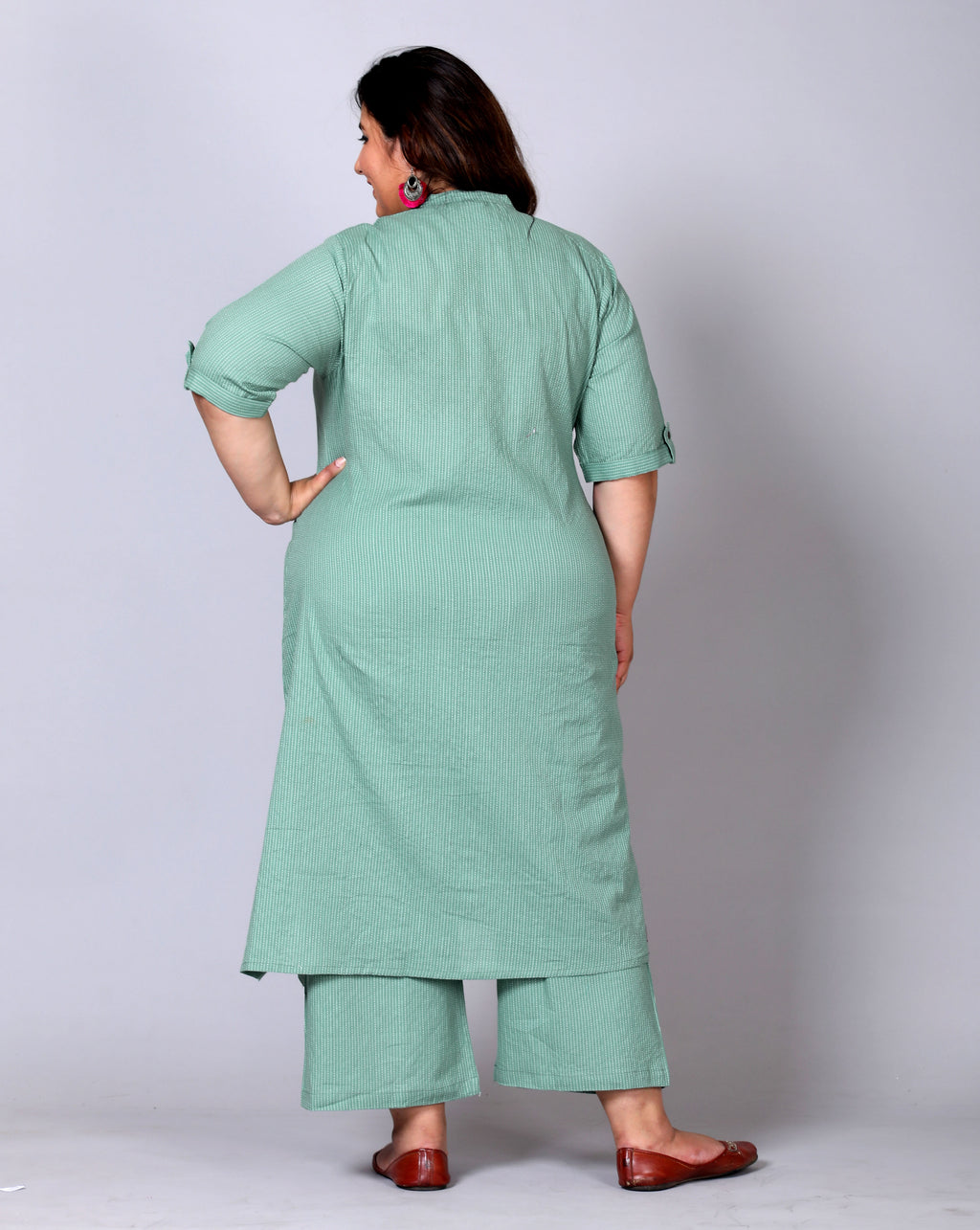 Mint Stripe Co-ord Set