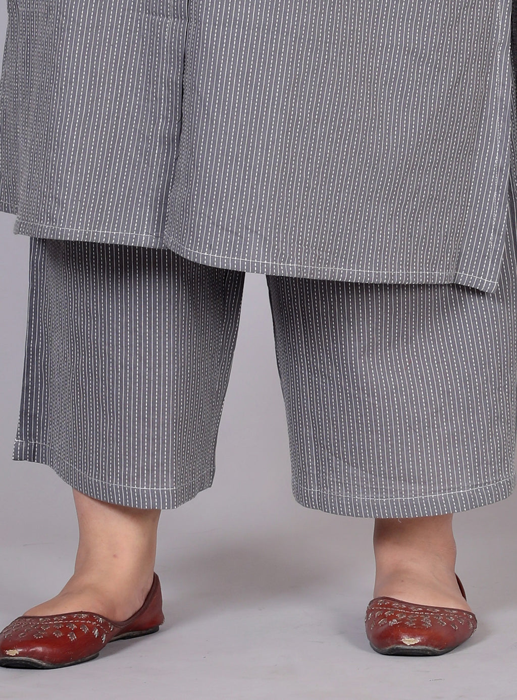 Charcoal Check Co-ord Set