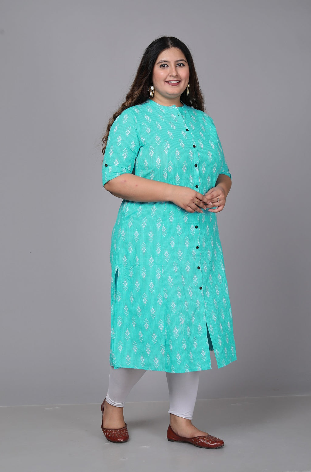 Coastal Kyanite A-line Kurti