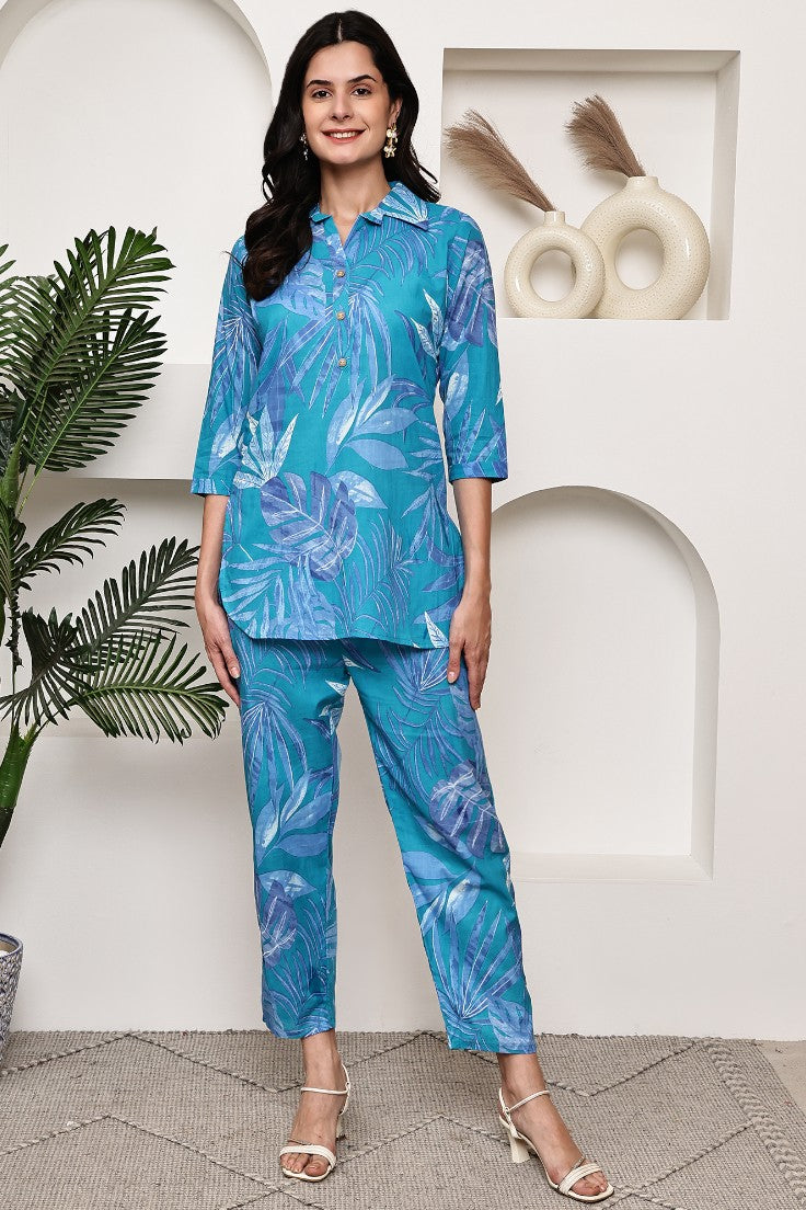 Palm Paradise Pajama Set