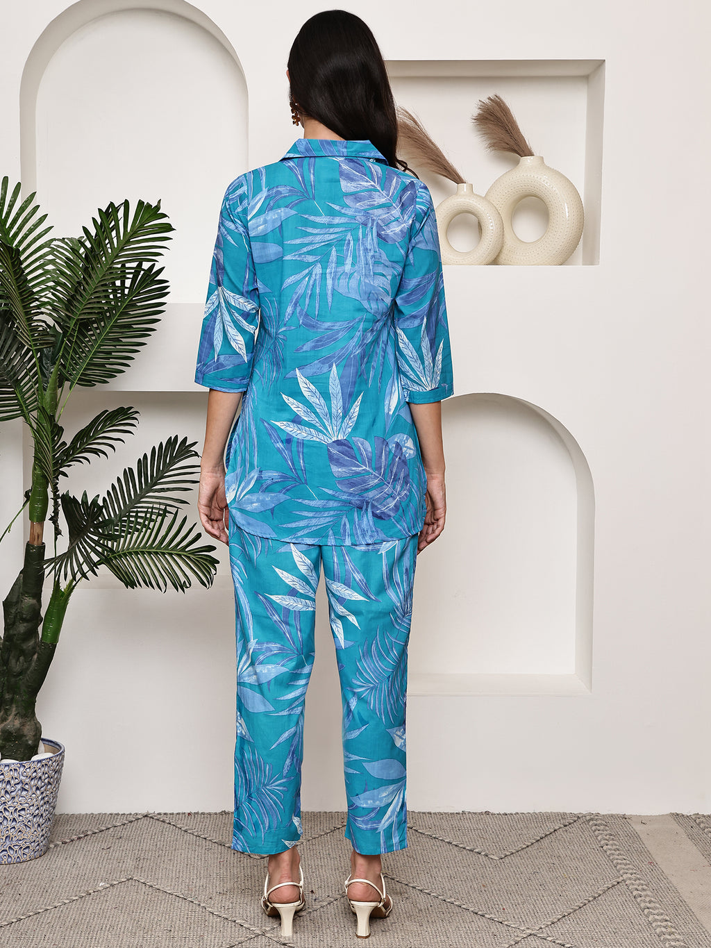 Palm Paradise Pajama Set