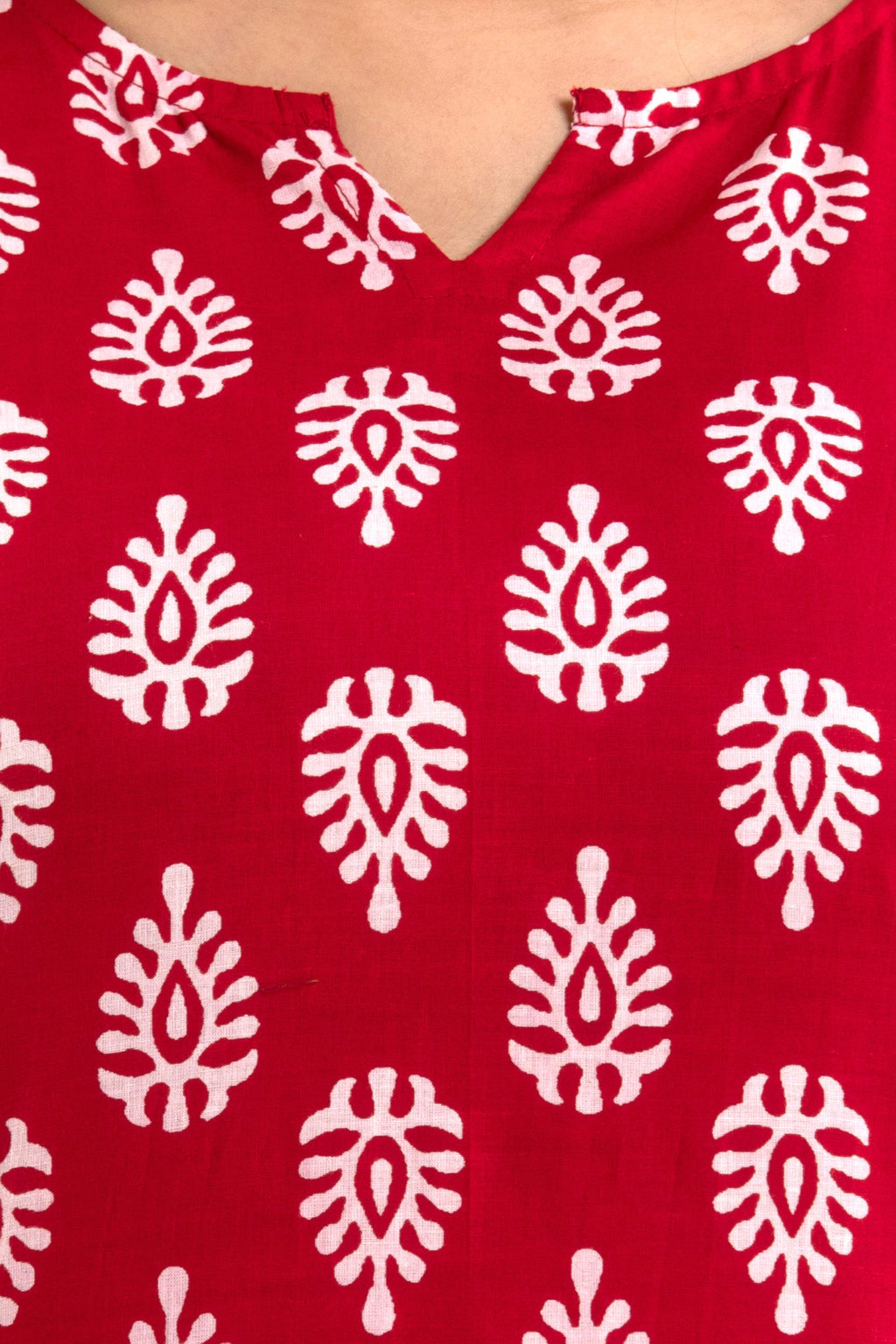 Crimson Comfort Pajama Set