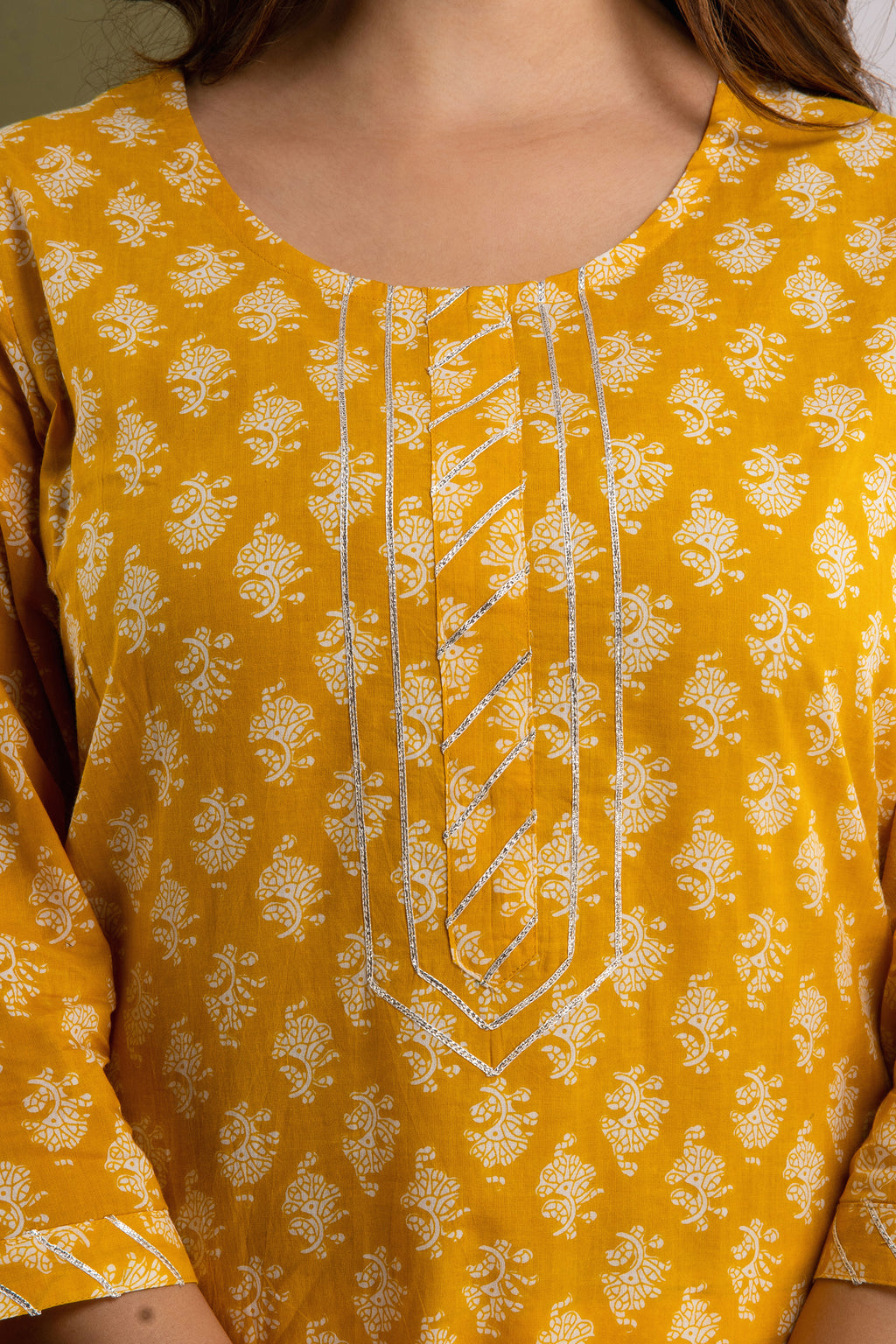 Haldi Hues Dupatta Set