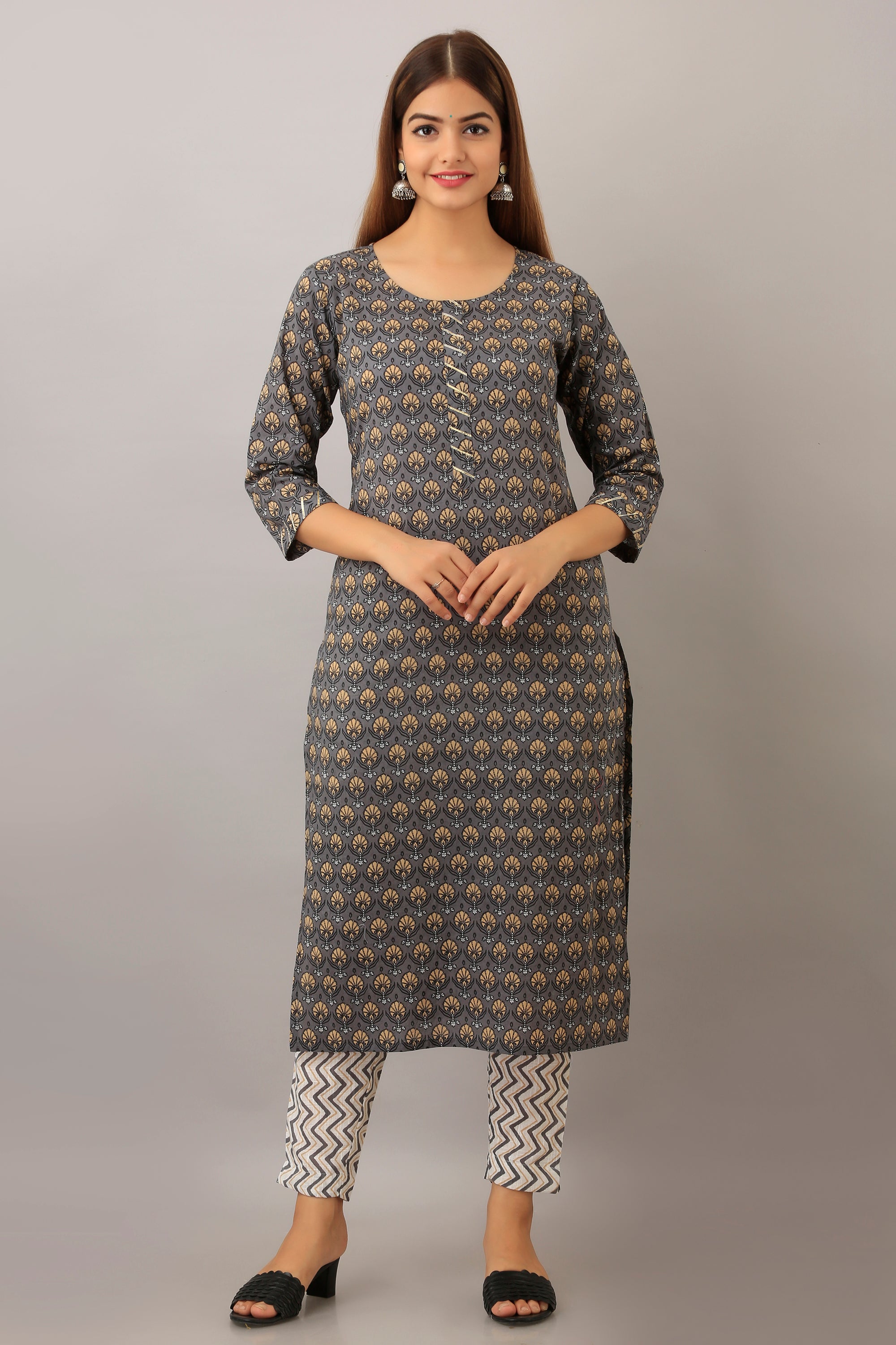 Amber Accents Dupatta Set