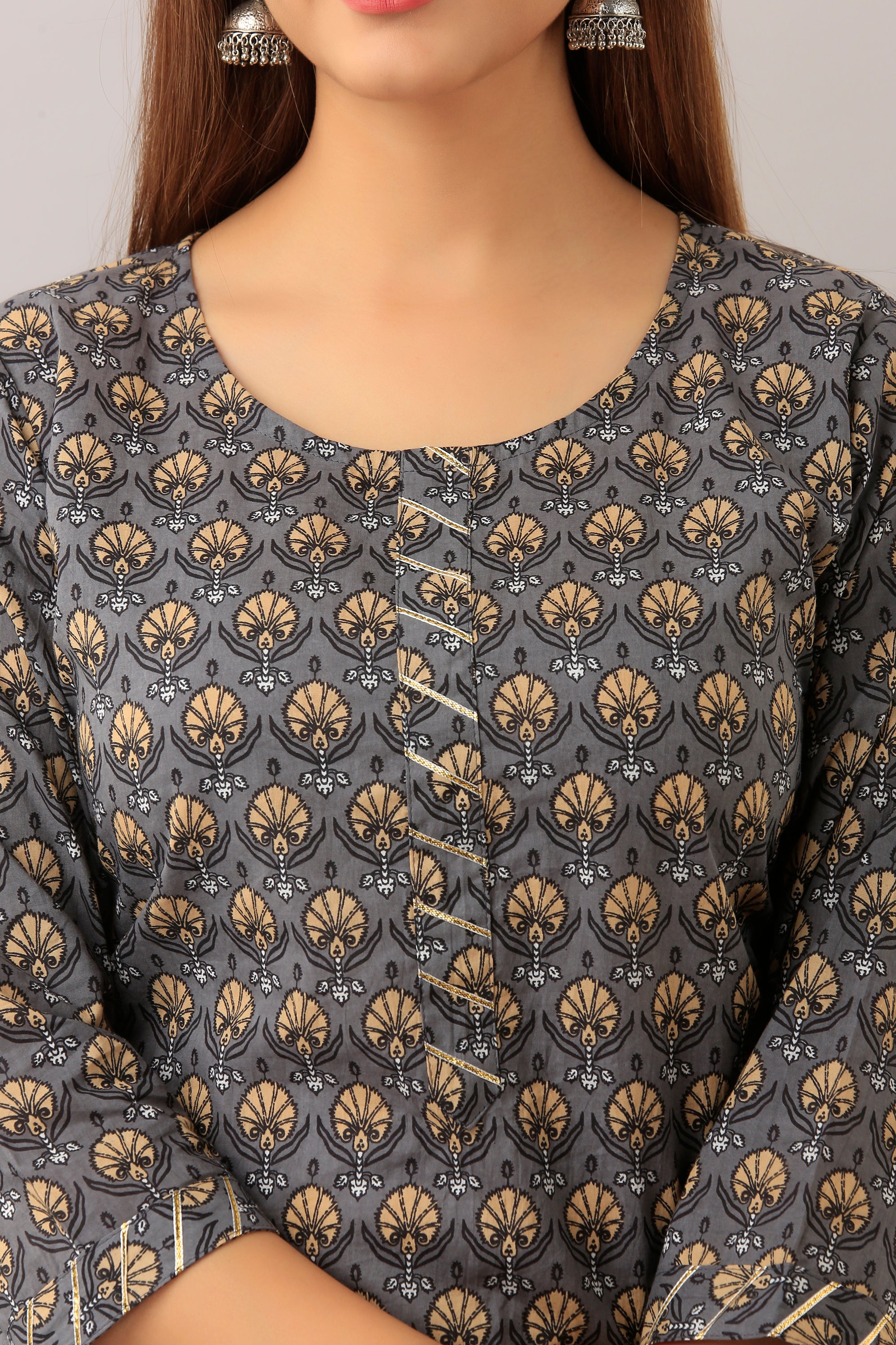 Amber Accents Dupatta Set