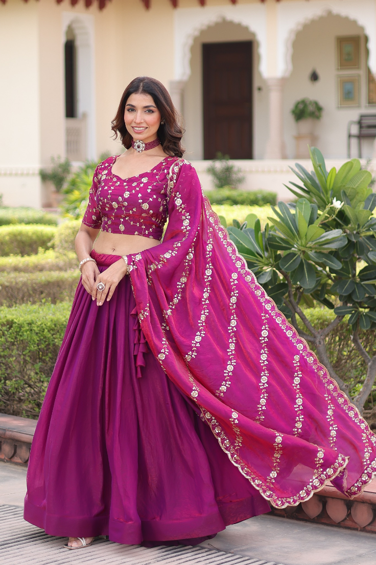 Royal Magenta Leela Lehenga Choli