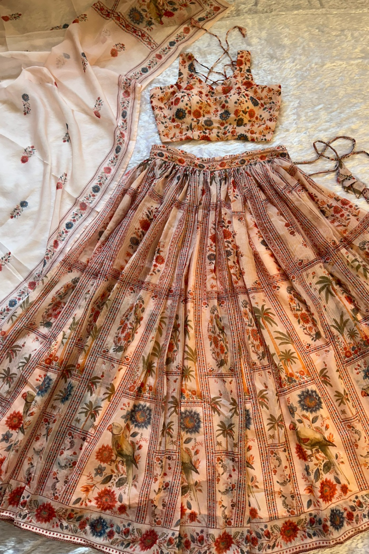 The Orchid Muse Organza Set