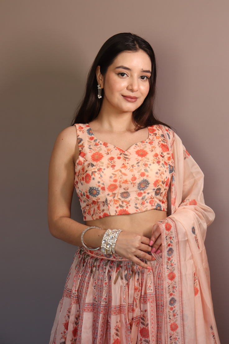 The Orchid Muse Organza Set