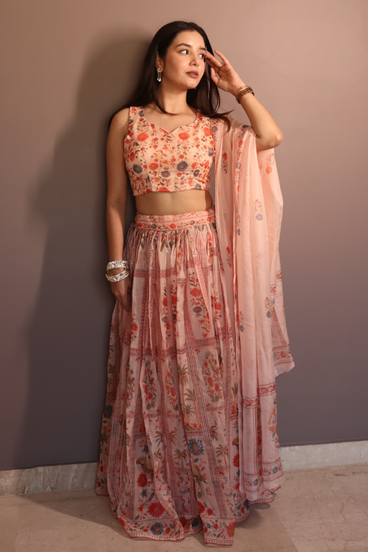 The Orchid Muse Organza Set