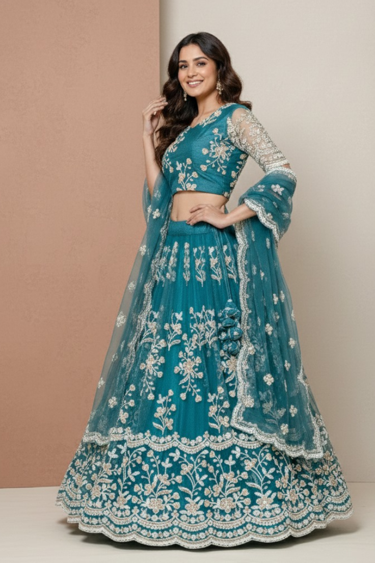 Amethyst Aura Lehenga Set