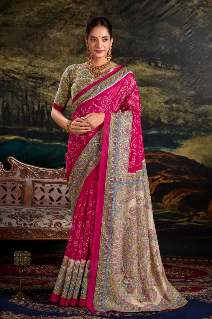 The Heritage Fusion Saree