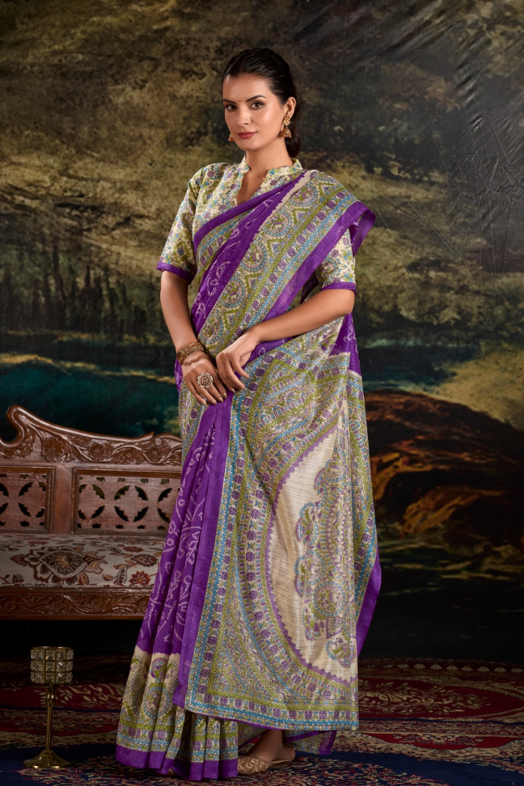 The Heritage Fusion Saree