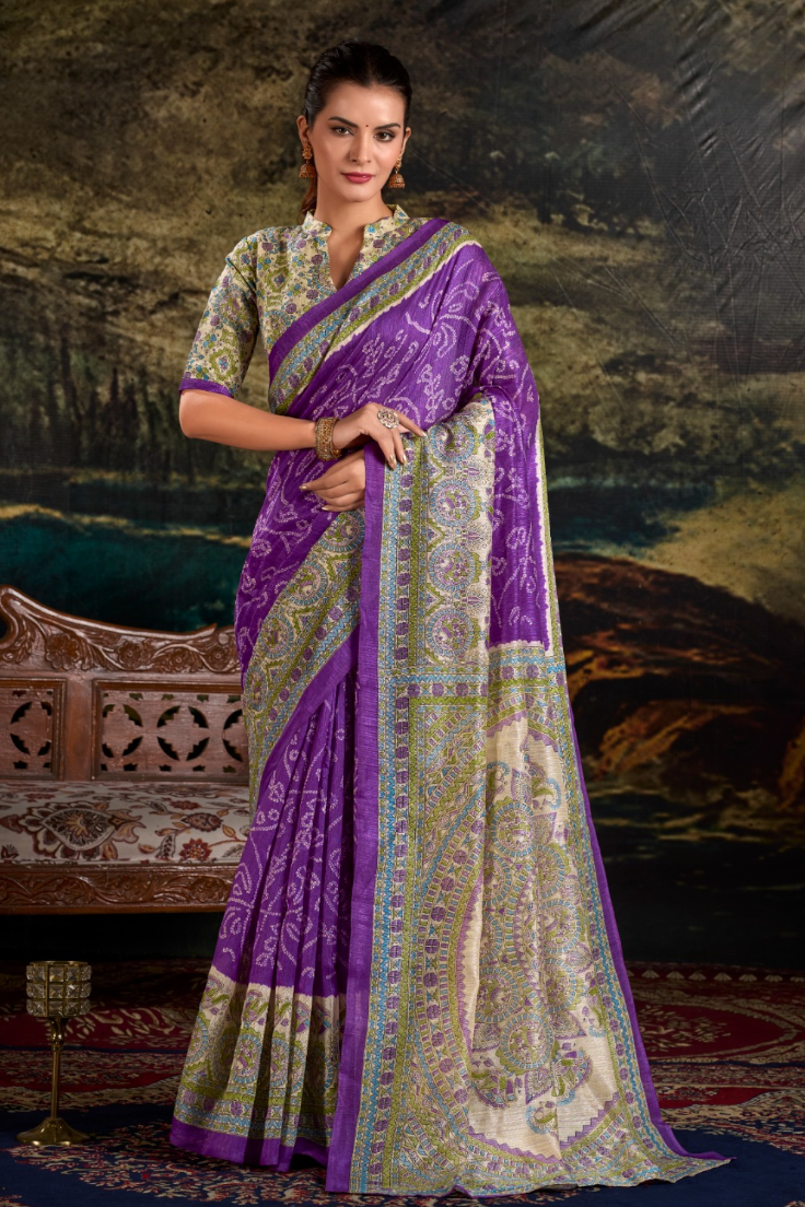 The Heritage Fusion Saree
