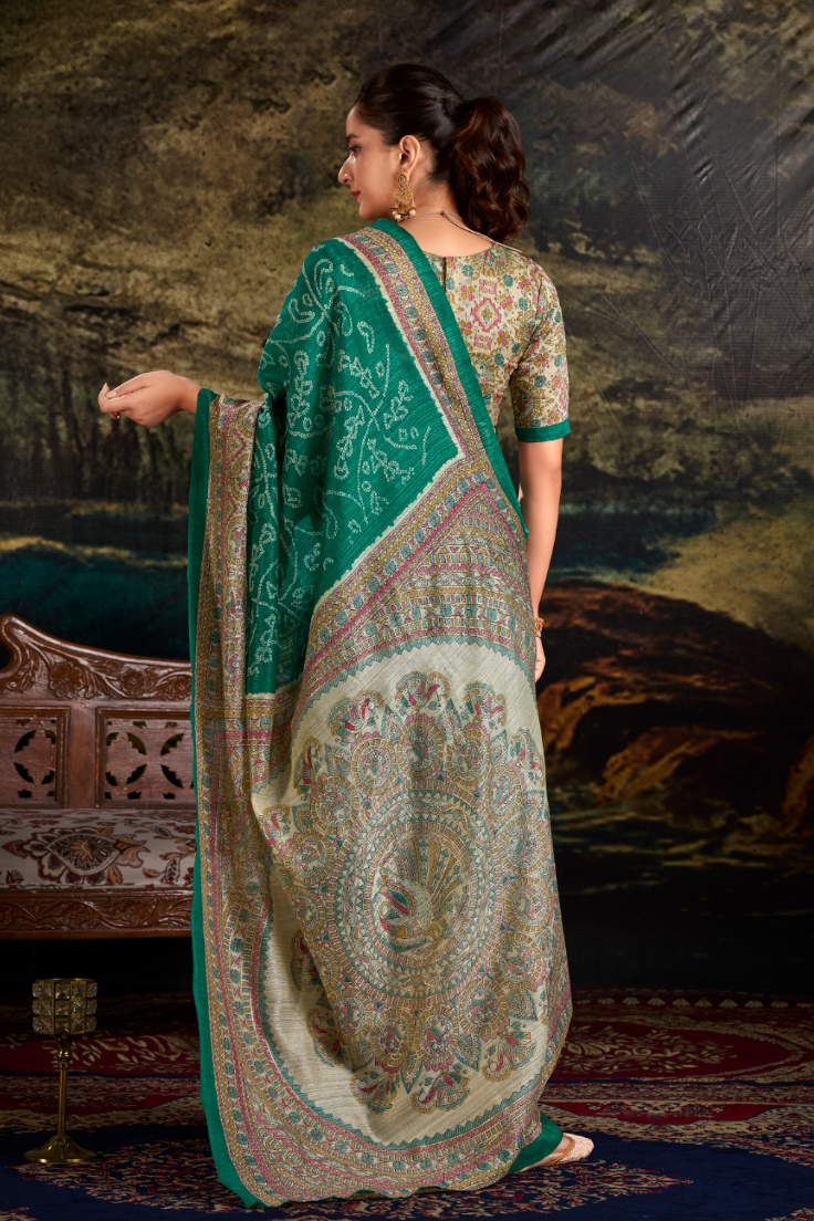 The Heritage Fusion Saree