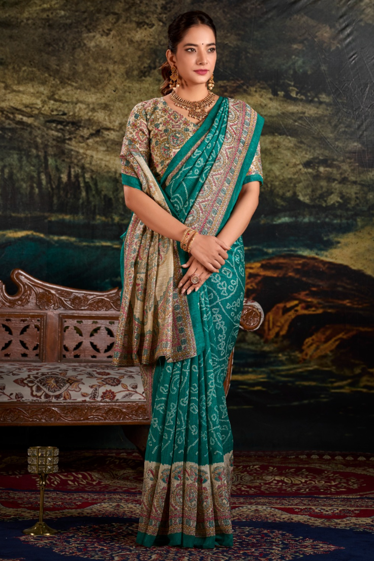 The Heritage Fusion Saree