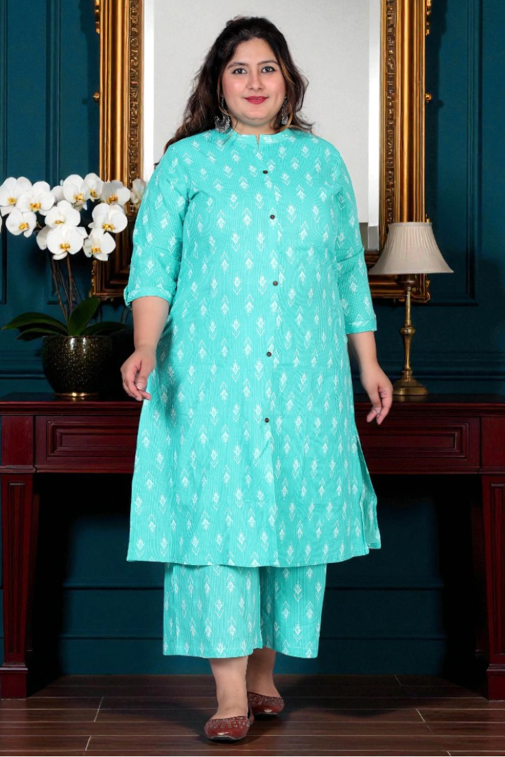 Seafoam Ikat Co-ord Set