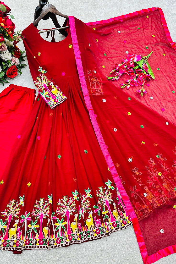 The Ruby Folklore Anarkali