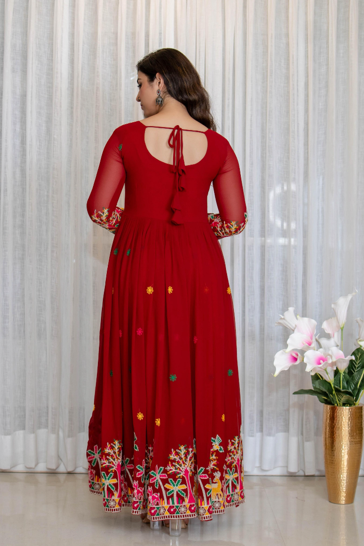 The Ruby Folklore Anarkali