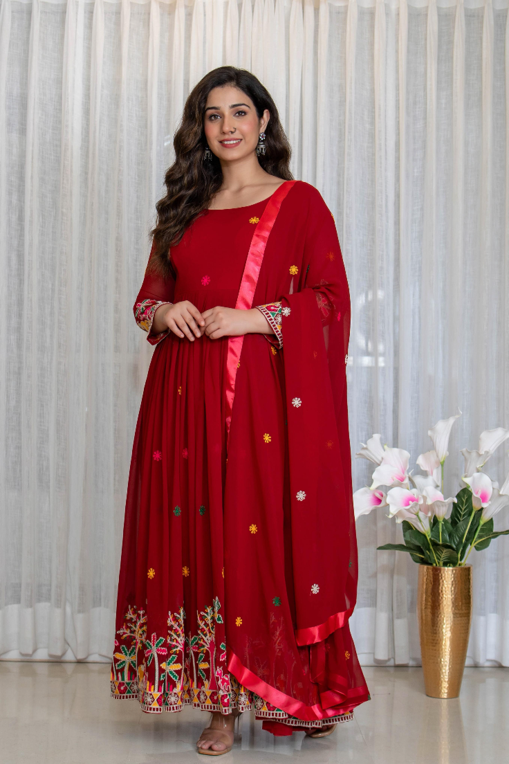 The Ruby Folklore Anarkali