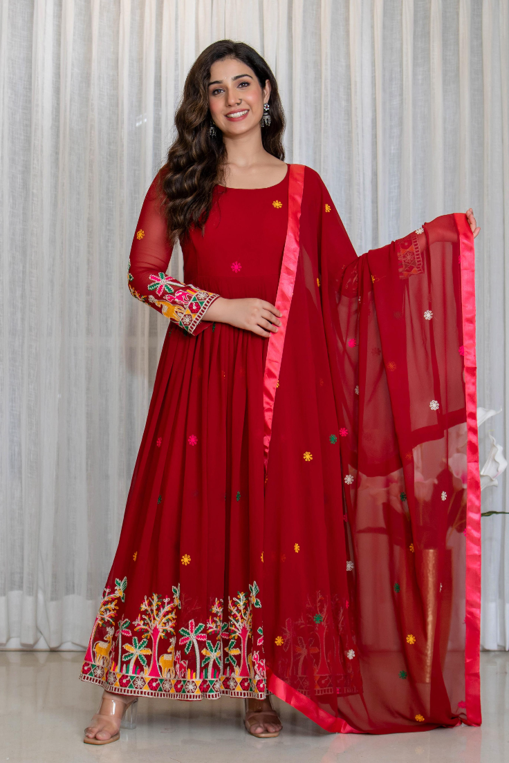 The Ruby Folklore Anarkali